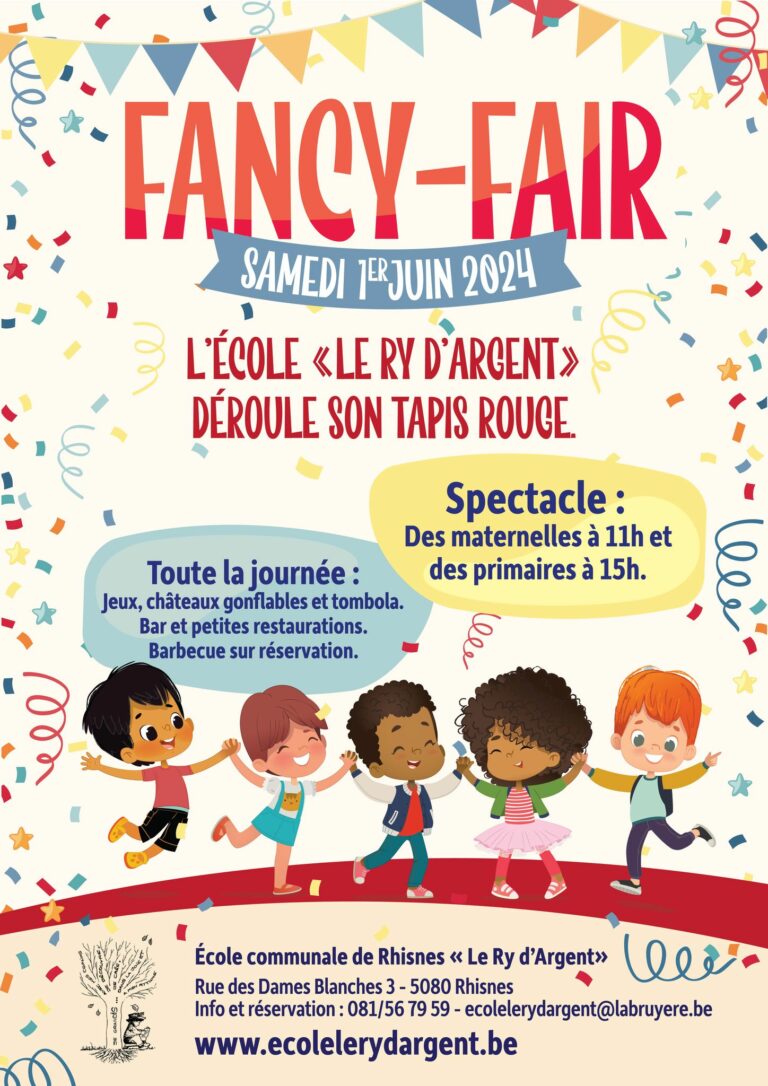 Fancy-Fair de l’école du Ry d’Argent